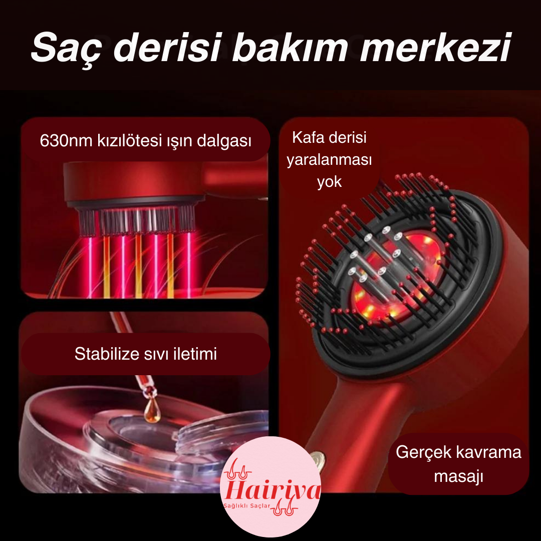 HairGlow Saç Masaj Tarağı